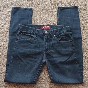 Men's Arizona Dark Wash Skinny Jeans 32×34